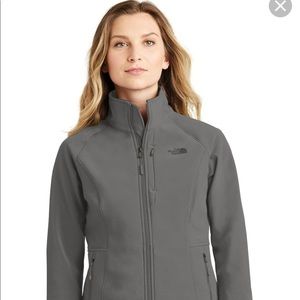 North Face Women's Grey Apex Soft Shell Jacket